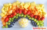 Pot o' Gold Rainbow Fruit Tray