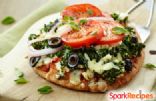 Spinach-Feta Personal Pizza 