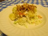 ASIAN COLESLAW WITH PINEAPPLE AND CRANBERRIES