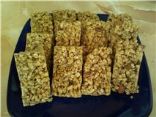 Rice Krispie peanut butter granola bars