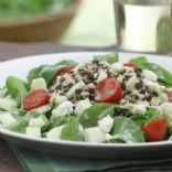 Couscous, Lentil & Arugula Salad with Garlic-Dijon Vinaigrette