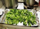 yummy crunchy broccoli snack