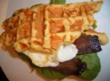 Cheddar Cornmeal Waffles