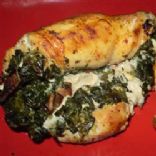 Chicken Breast Stuffed with Spinach Blue Cheese and Bacon