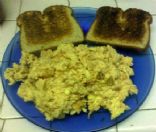 Scrambled egg whites with Oatnut toast **High Protein/ Low Fat