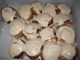 Gooey Cinnamon Buns with Vanilla Icing