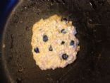 Healthy blueberry pancakes