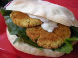 Roasted Red Pepper & Garlic Falafel