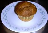Whole Wheat Low Sugar Banana Muffins
