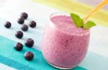 Blueberry-Banana Smoothie with Almond Milk