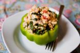 Greek Orzo Stuffed Peppers