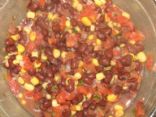 Black Bean and Corn Salsa 1/4c servings