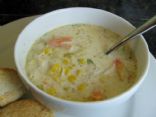 Corn/Seafood-Coconut Chowder