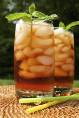 ICED TEA WITH MINT