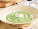 Warm Avocado Soup with Chipotle Cream