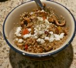 Quinoa w. Tempeh & Grilled Veggies