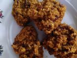 Pumpkin Oatmeal Breakfast cookies