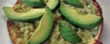 Avocado Pizza with Cilantro Sauce