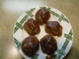 Frosted Chocolate Peanut butter cookies