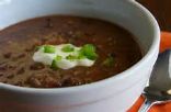 Spicy Black Bean and Lentil Soup