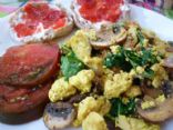 Tofu Scramble with Spinach