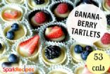 Berry Banana Frozen Tartlets