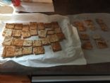 almond crackers - make from moist ground almonds 