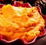 MAshed sweet potatos w/ Orange Marmalade