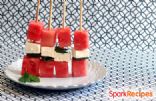 Watermelon-Feta Kabobs