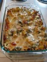 Chicken & Spinach Pasta Bake