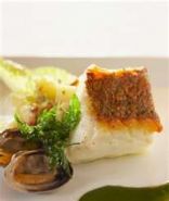 Cod With Caesar Crust