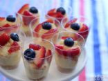 Individual No Bake Cheesecake Trifle