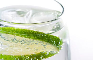 Vodka & Club Soda Refreshing Cocktail