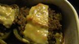 Beef and Bulgur Stuffed Peppers