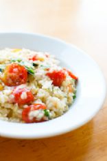 Tomato and Corn Risotto