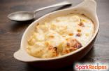 Cauliflower Cheddar Gratin with Horseradish Crumbs