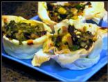 Almost Spanakopita Tarts