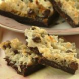coconut macaroon brownies - makeover
