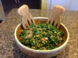 Bon's Kale Salad & Avocado dressing