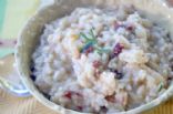 Sun dried, wild mushroom risotto