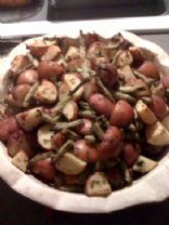 Roasted Herb Potato Wedges