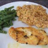 Light Mustard Honey Chicken - Baked