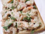 Crunchy Dilled Shrimp Salad