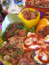 Split the Pot Recipe Contest Finalist: Jambalaya Stuffed Peppers