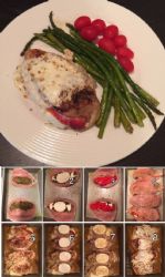 Pesto, Mozzarella & Roasted Red Pepper-Stuffed Chicken Breast