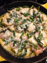 Shrimp and Grits Tart