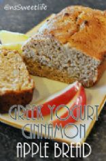 Greek Yogurt Cinnamon Apple Bread