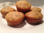 Sugar Free Lemon Chia Seed Mini Muffins