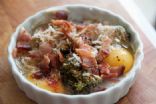 Baked Eggs with Bacon and Thyme