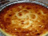 Pop's Cheesecake 1 lbs, 8 servings, 1/2 Splenda-1/2 Sugar